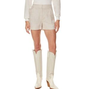 Aritzia Wilfred Fable Linen Mini Short in Natural Ecru 12